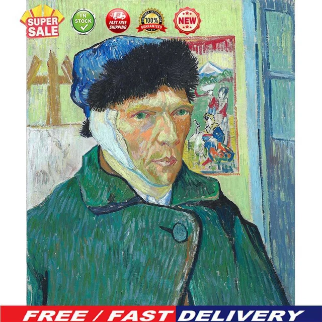 (DB0252) 5D HAZLO TÚ MISMO Diamante Cuadrado Diamante Pintura Van Gogh Dibujo 40x50cm
