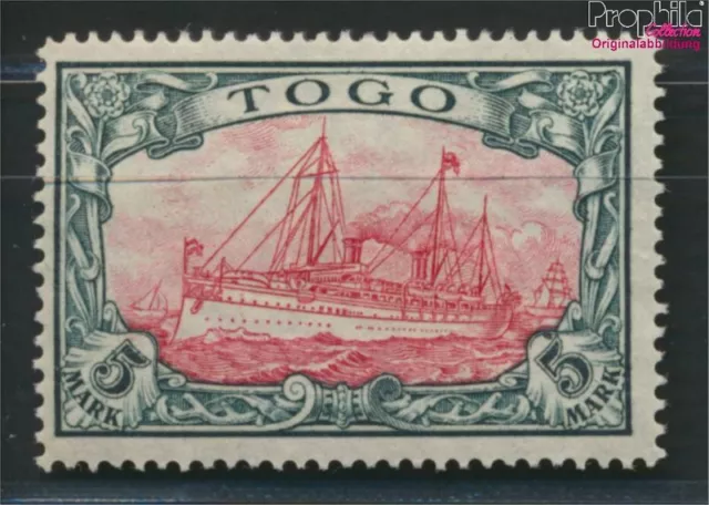 Togo Allemand colonie 23II a vérifier avec charnière 1919 (9036644