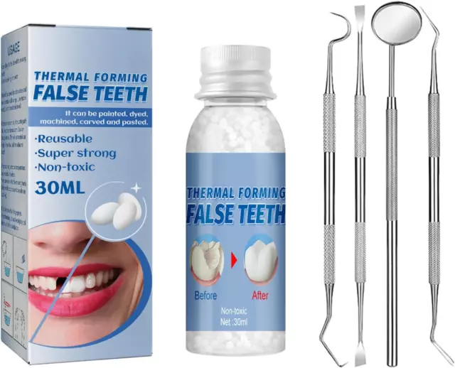 Kit Otturazione Denti,Kit Di Riempimento Temporaneo Dente,Granuli Di Riparazione