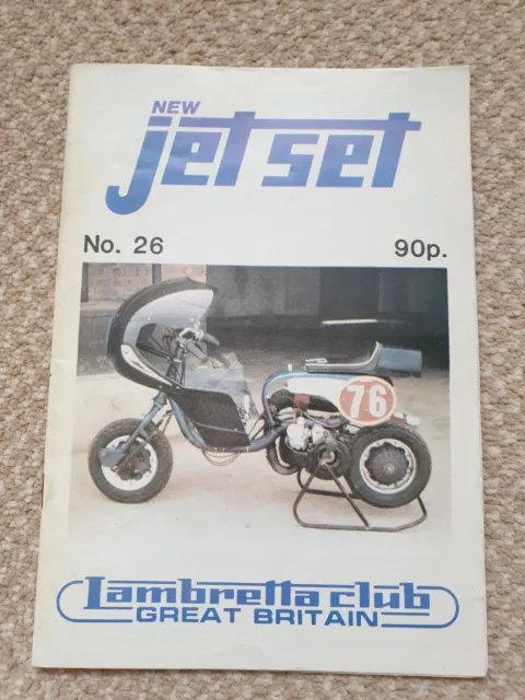 Jetset Magazine jet set lcgb lambretta gp200 sx TV 200 af rayspeed