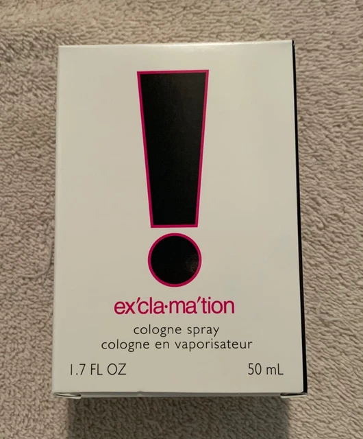 Exclamation By Coty Cologne Spray 1.7 fl oz Exclamation By Coty Cologne Spray 1.7 fl oz