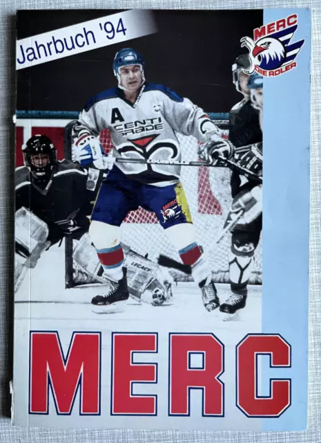 Buch signiert: MERC-Mannheimer Eishockey Club