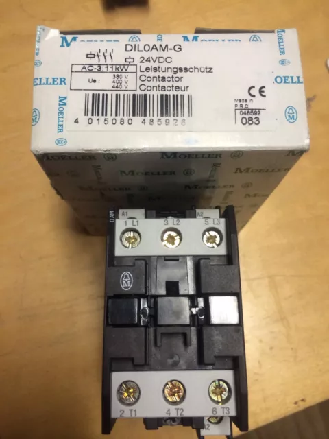 Moeller DILOAM-G 24VDC 11KW Contactor BNIB