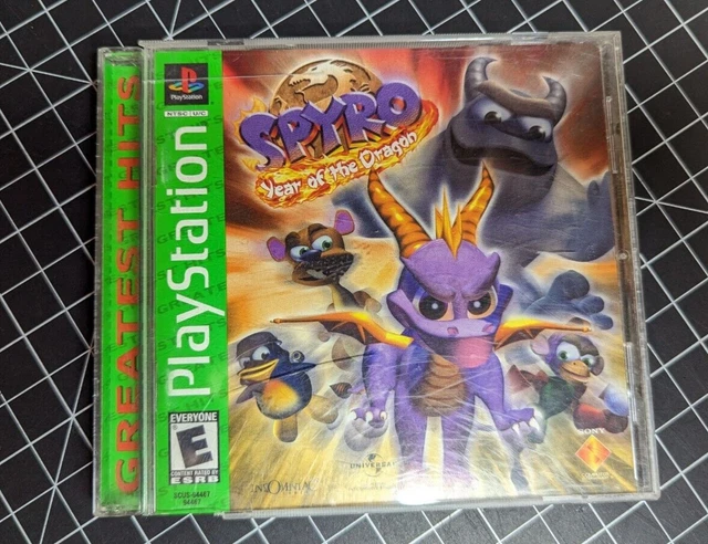 Spyro Year of the Dragon PS1 - Jeux vidéo