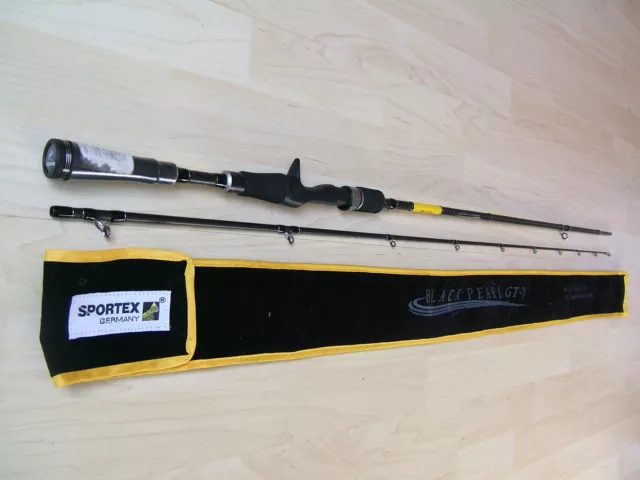 Sportex Black Pearl GT3 - 2,10 m - 7´- WG 20 g - Baitcasterrute - neuwertig