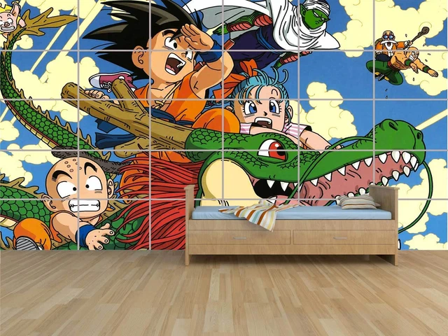 Dragon Ball Super Wallpaper Japanischer Anime 3D Wandbild Goku Foto Wallpaepr Für Kinder Schlafzimmer Sofa TV Hintergrund