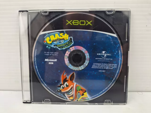 Crash Bandicoot The Wrath of Cortex XBOX (Classics) PAL DISC ONLY