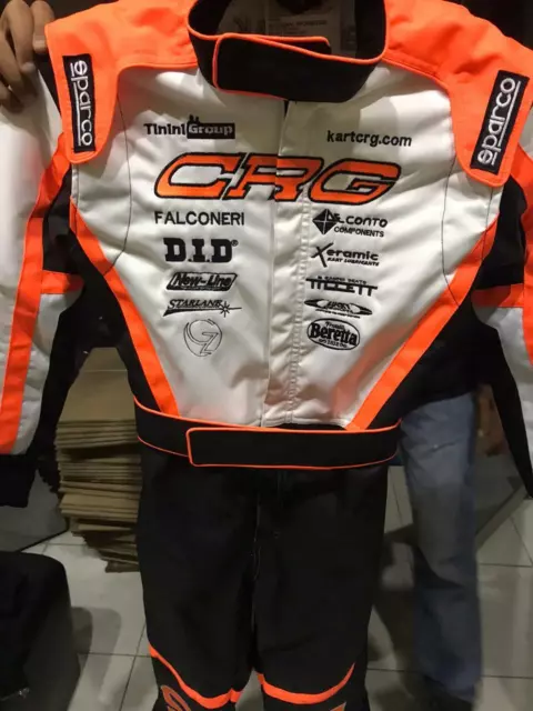 Crg Go Kart Race Suit Cik/Fia Level 2 Approved With Free Gifts Included