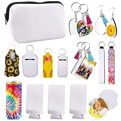 23PCS Sublimation Blanks,Sublimation Gift Bag Blanks,Sublimation Blanks Produ...
