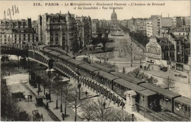 CPA PARIS 15e Le Métropolitain comic book pasteur (34674)