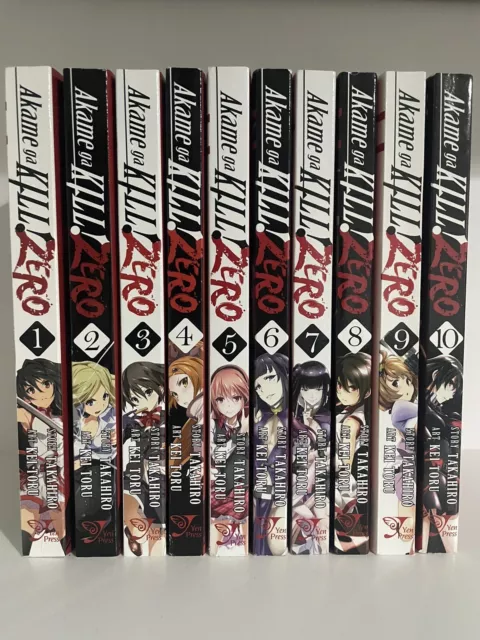 Akame ga Kill Zero Japanese language Vol.1-10 Complete Full Set Manga comics