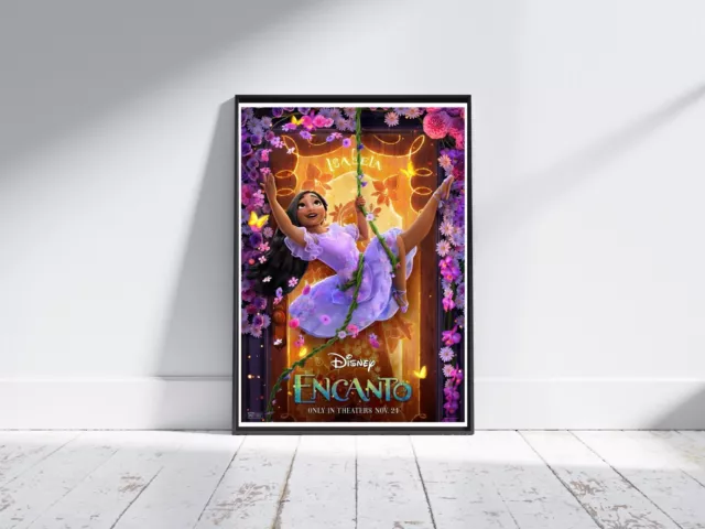 2021 Disney Encanto Movie Poster Print Mirabel Bruno Felix Abuela Luisa  Pepa 🍿