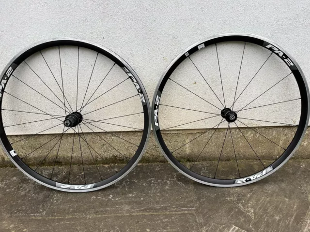 Giant PA-2 Alloy Wheelset Excellent Condition Rim Brake Shimano Freehub 11 Speed