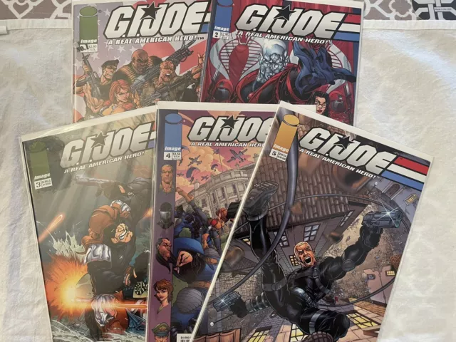 $.99 Lot Image Comics GI Joe: A Real American Hero; Issues 1-5 – NO RESERVE