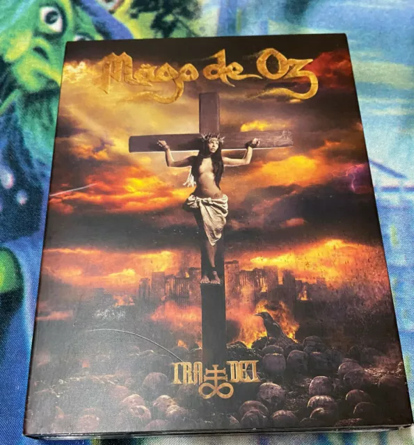 Mago De Oz 2019-03-08 Ira Dei Firmado Signed Cd  Digibook Oficial A100