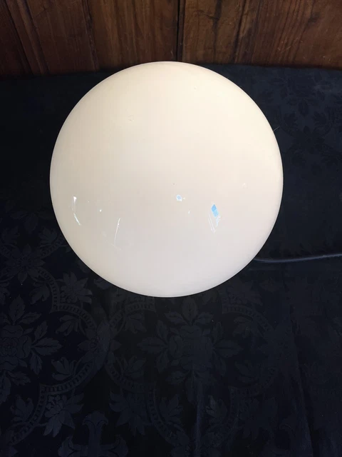 Abat-Jour Globe Verre Acrylique Blanc - Remplacement Pour Lustre, Pendentif Et Applique Murale