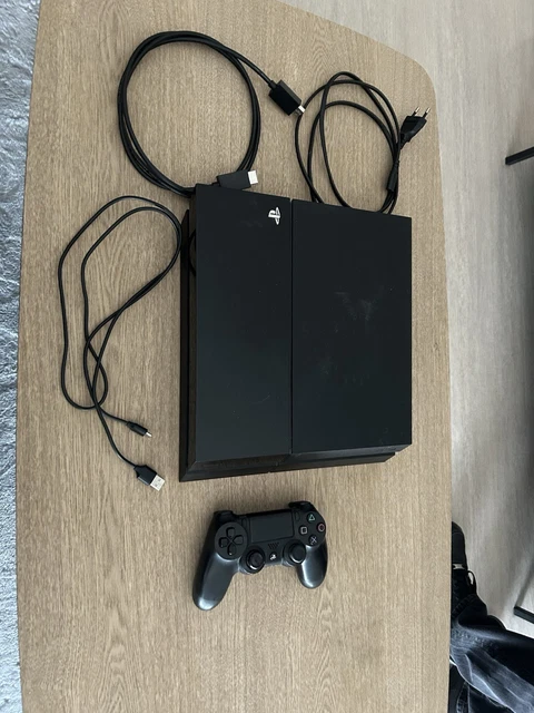 CONSOLE SONY PS4 + 1 Manette Non Officiel + Câbles + 1 Jeux EUR 122,39 - FR