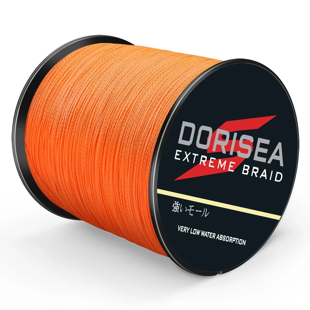 Treccia Da Pesca Dorisea 100-2000m, Colore Verde E Nero Maculato, Materiale Dyneema, Bassa Memoria - Foto 1