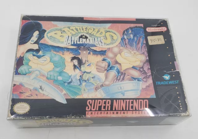 Battletoads in Battlemaniacs (Super Nintendo, SNES, 1994) Authentic NO MANUAL