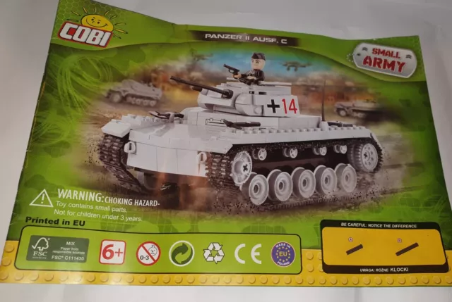 Cobi 2459 - Panzer II Ausf. C Ohne OVP