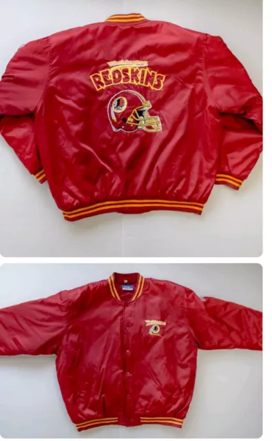 Vintage Washington Redskins Jacket NFL 1991 Superbowl winners Team NFL TCC hood