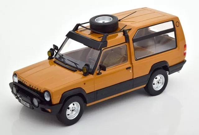 KK-SCALA Talbot Simca Rancho 1977 Giallo ocra 1:18 180824