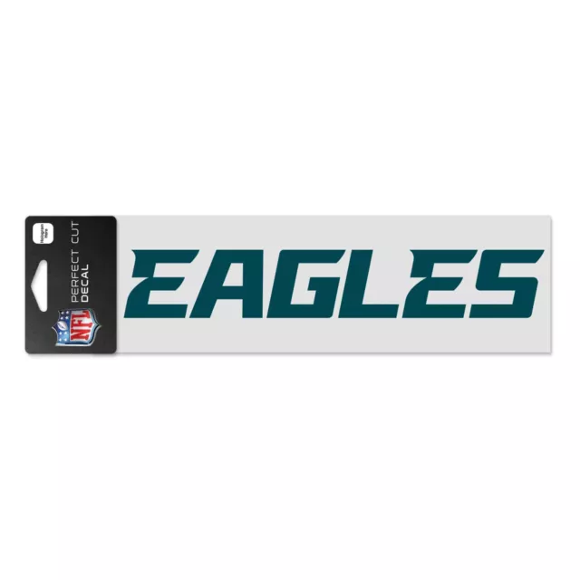 NFL Perfect Cut Aufkleber 8x25cm Philadelphia Eagles