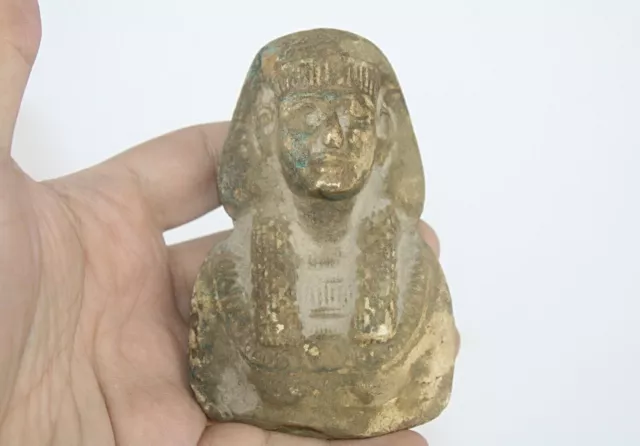 Seltene antike Statue aus der Ägyptologie der römisch-ägyptischen Ära