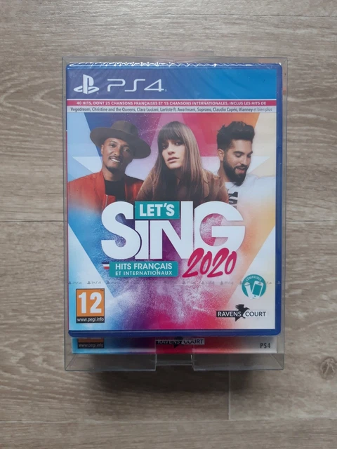 Let's Sing 2020 PS4 + 2 micros NEUFS
