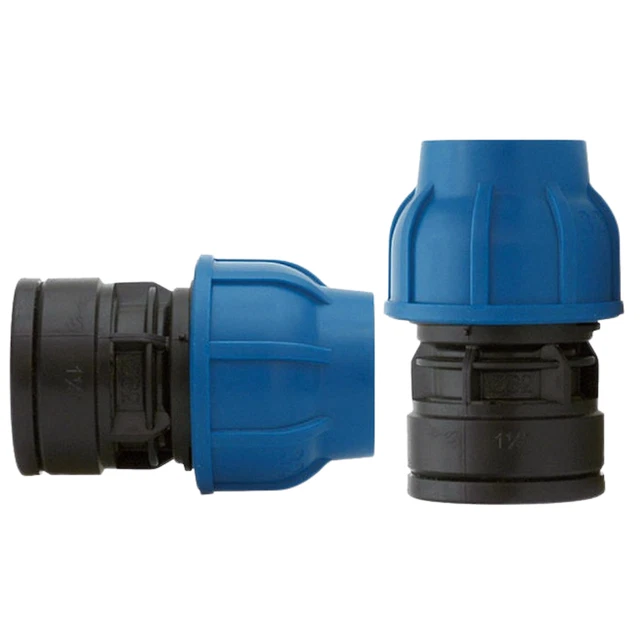 Gomito Di Compressione PP PN16 - 16 X ½ Pollice Femmina Per Tubi In Polietilene - Foto 3