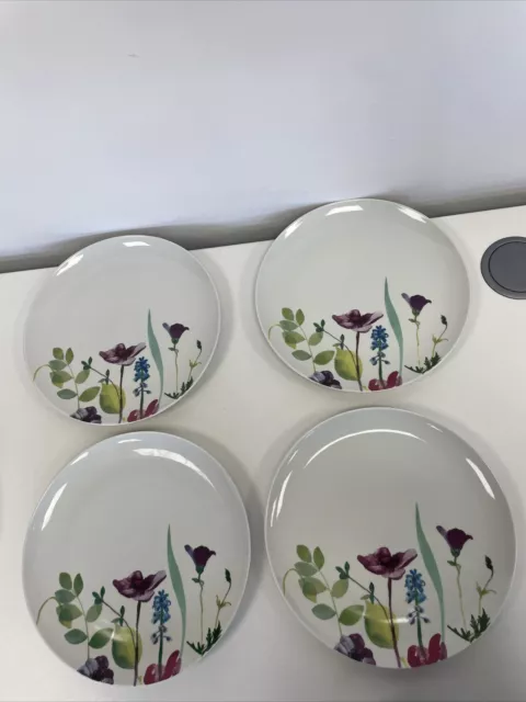 Portmeirion Water Garden Dinner Plates 28cm - Set of 4