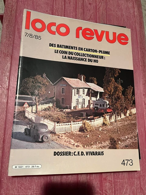 Lot Revues Loco – Journal Mensuel Modélisme Ferroviaire, Collectionneur, Numéros 73 Etc