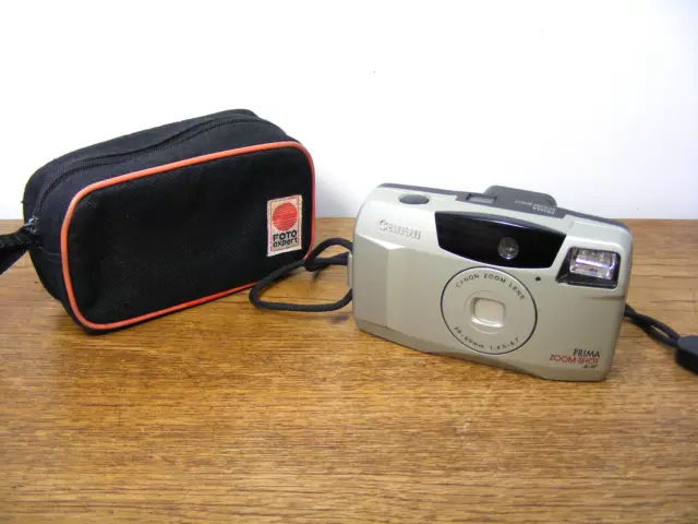 Canon Prima Zoom Shot - Point & Shoot - 35 mm Film Compact Camera Fotocamera