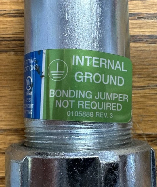 COOPER CROUSEHINDS XJG24 Emt 3/4" Conduit Expansion Fitting 4" **New