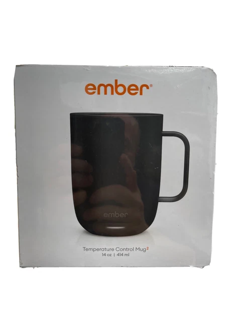 Ember 14OZ Mug 2, Temperature Control Smart Mug ( CM191400US ) Black, NEW IN BOX