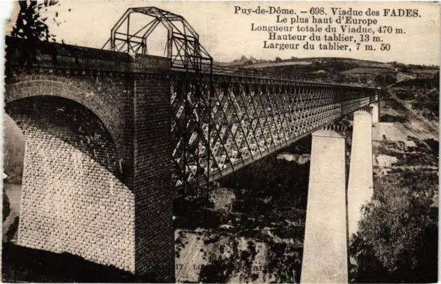 CPA PUY-de-DOME - Viaduc des FADES - Le plus haut d'Europe - Longueur (222128)