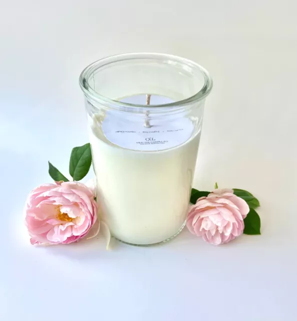 Old Line Candle Company URBAN FARMHOUSE Large Glass 20oz Hand Poured Soy Candle