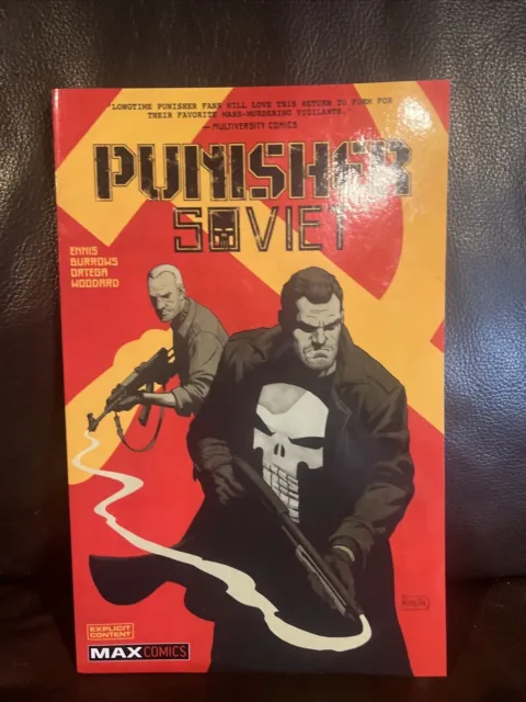 The Punisher Soviet MAX SERIES Garth Ennis Explicit (Marvel, 2019) Frank Castle