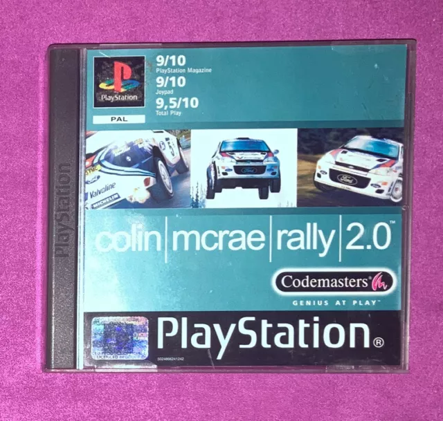 * Colin Mcrae Rally 2.0 * Jeu Ps1 Psone Pal Fr Complet Tbe Cib Obv Retrogaming