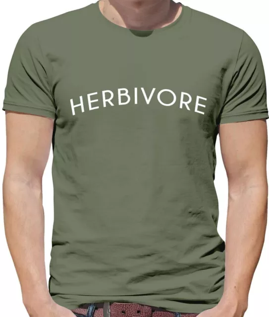 Herbivore - T-Shirt - Piantina Base per Vegani Vegetariano Plants