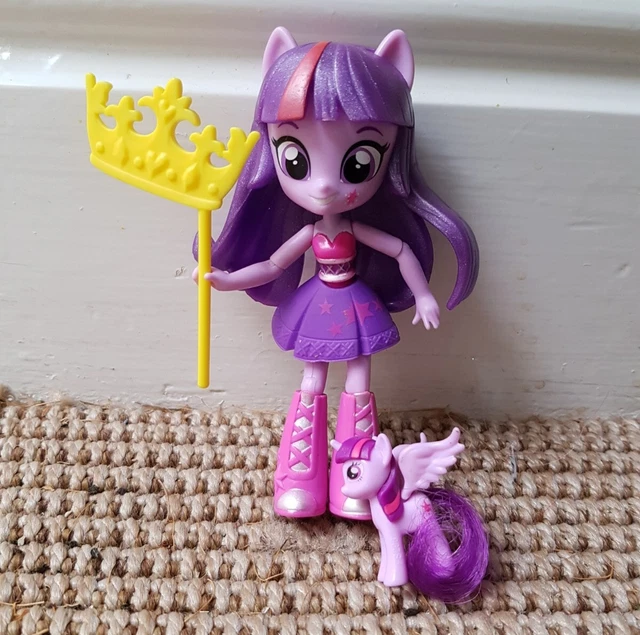 MY LITTLE PONY G4 Equestria Girls Twilight Sparkle Doll & Mini Figure ...