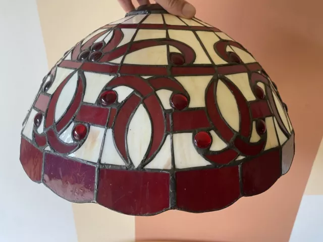 VINTAGE JOHN LEWIS Tiffany style table lamp 25.00 PicClick UK