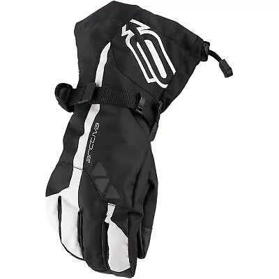 Arctiva Mens Pivot Gloves - Black/White Size Medium # 3340-1346