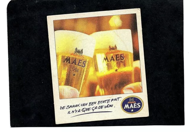 SOUS-BOCK  Bière MAES coaster beermat bierdeckel