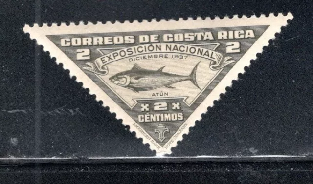 Lote De Estampillas De Costa Rica América Latina Como Nuevas Con Bisagras 181At