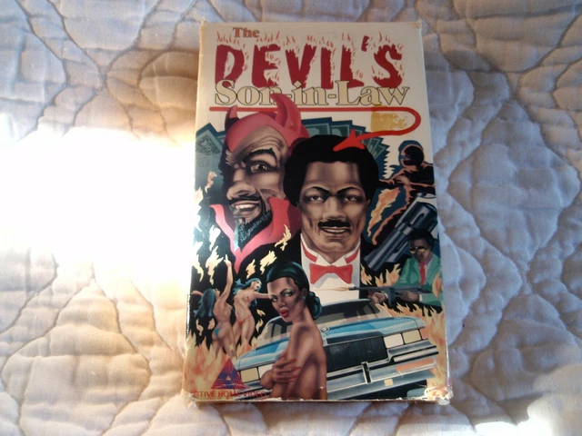 Petey Wheatstraw The Devil's Son In Law PETEY WHEATSTRAW THE Devil's Son-In-Law Vhs Big Box Rudy Ray Moore