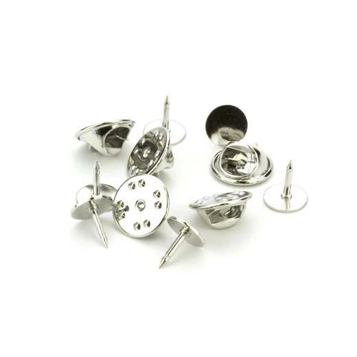 Hobby & Crafting Spaß 8 mm Kupplungsstifte 5 Stck. - Silberton #7501