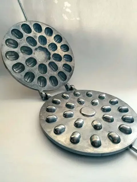 Russian Oreshki Nuts 23 Mold Skillet Cookie Mold Pastry Oreshnitsa 23 wells