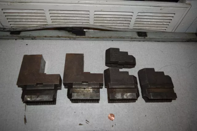 Cushman Jaws for Lathe Chuck Lot