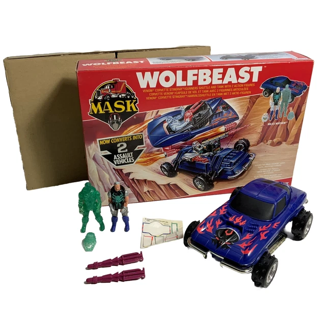 Figurine MASK Kenner Wolfbeast Complète – Vintage Années 80